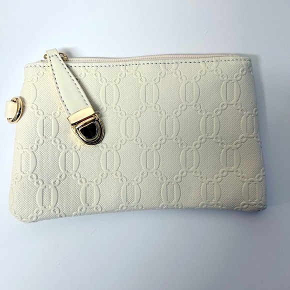 Set 4pc Women Bags ~ Handbag Tote Shoulder Top Handle Satchel Purse Beige Wallet - Picture 4 of 12